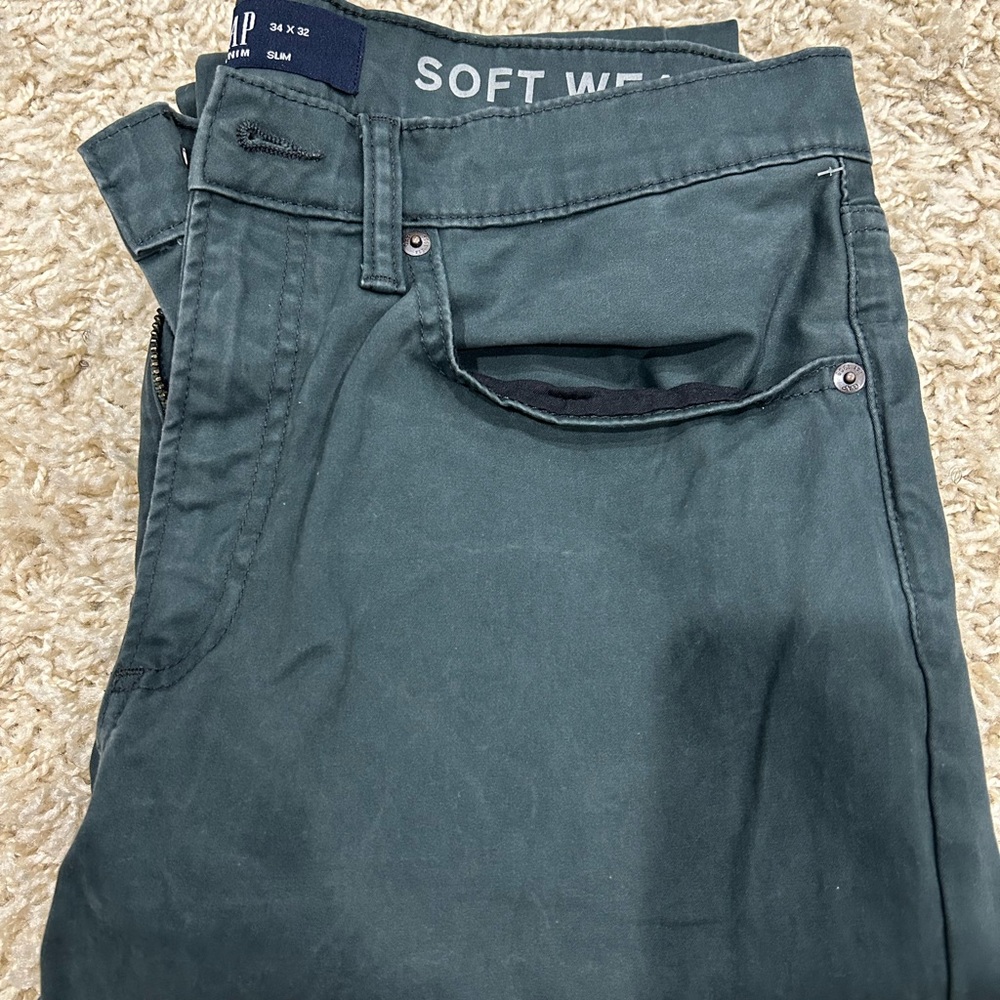 GAP Soft Wear Slim Fit Pants